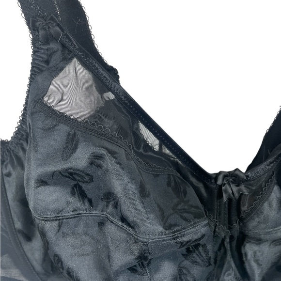 Goddess Black Sheer Bra, Kiera, Size 46DD - NWT - Picture 4 of 8